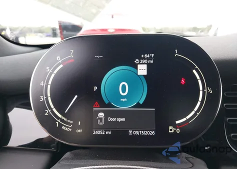 2023 Mini Convertible Cooper z USA, uszkodzony, nr VIN WMW23DL03P3P61842